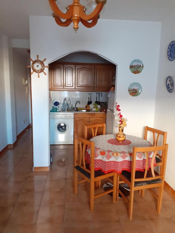 Apartamento Santa Pola, En Playa Del Tamarit Con Piscina. Экстерьер фото