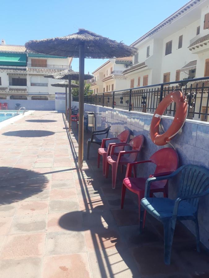 Apartamento Santa Pola, En Playa Del Tamarit Con Piscina. Экстерьер фото
