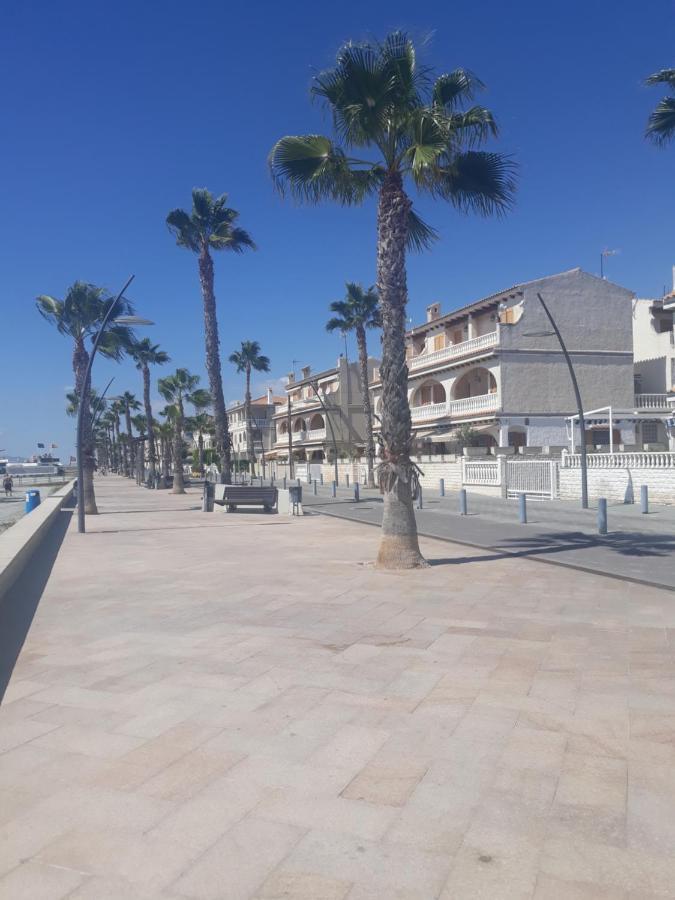 Apartamento Santa Pola, En Playa Del Tamarit Con Piscina. Экстерьер фото