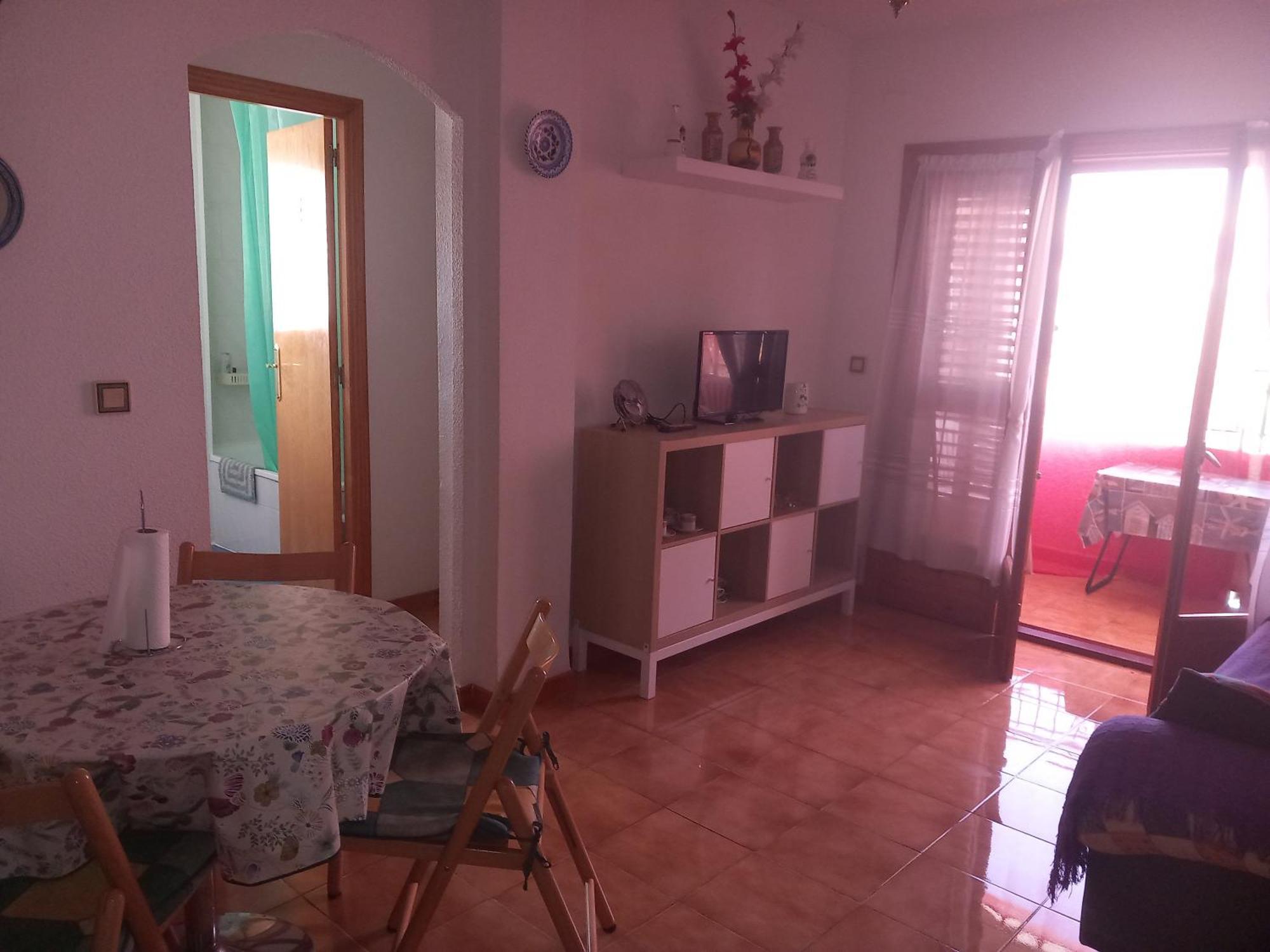 Apartamento Santa Pola, En Playa Del Tamarit Con Piscina. Экстерьер фото